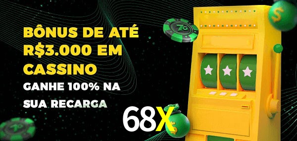 68X melhor bônus de depósito